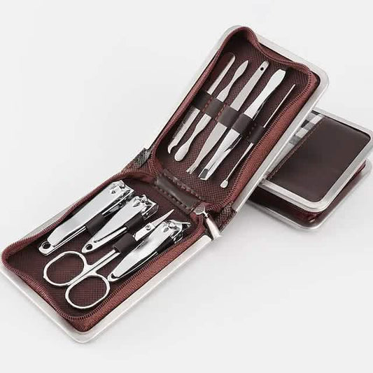 9-Pieces Set: Carbon Steel Nail Clippers Set DailySale