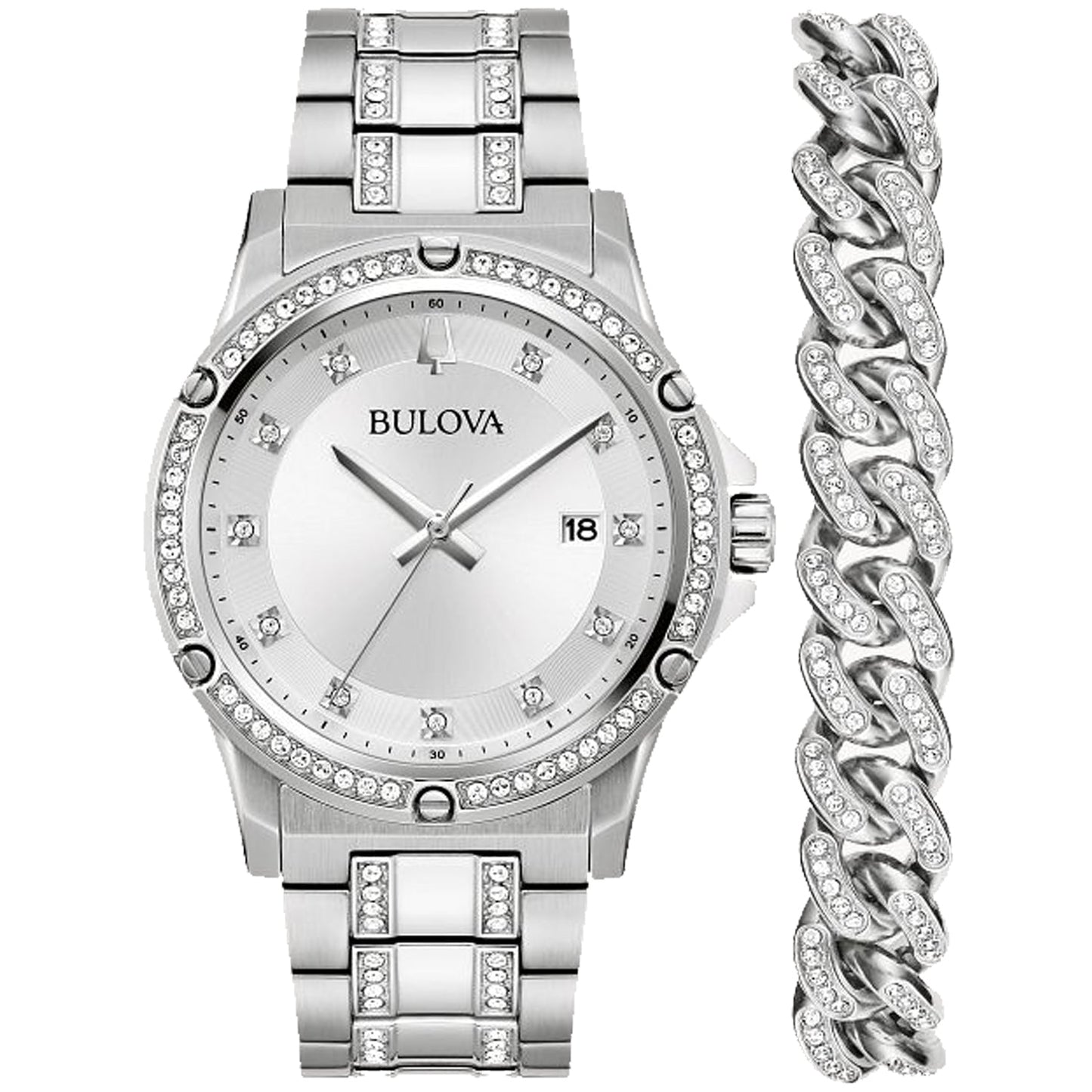 Bulova Men's Crystal Box Set Bids.com