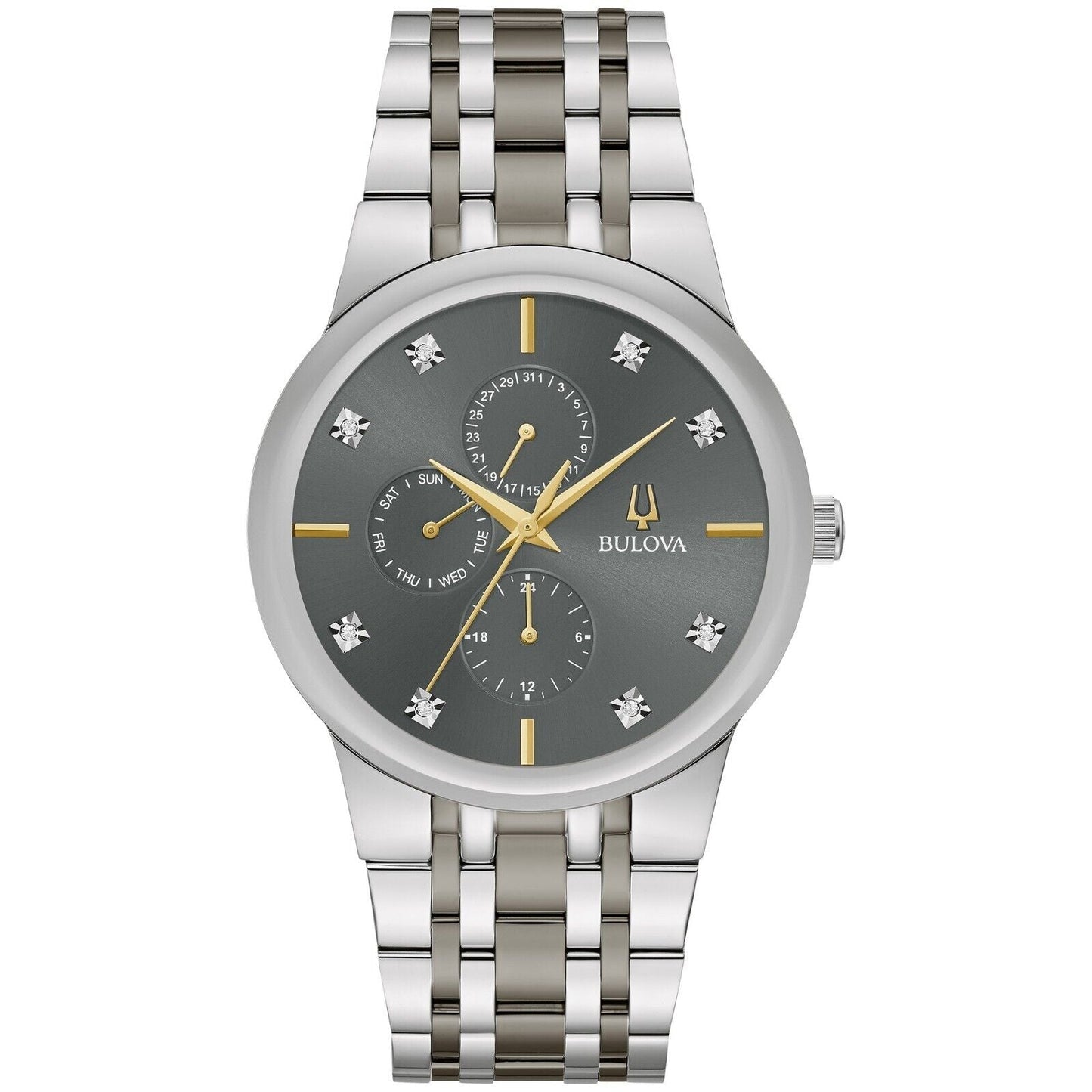 Bulova Men's Modern Diamond Bids.com