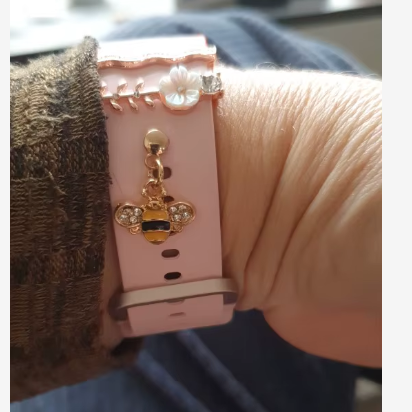 Cute Bee Pendant Charm for Watch Straps Decorative Jewelry Accessories - Wristwatchstraps.co