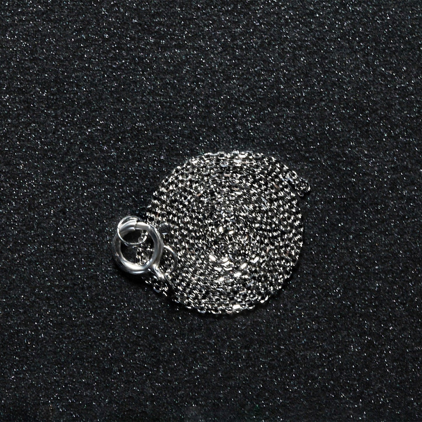 14k White Gold Diamond Cut Cable Link Chain 0.7mm Bids.com