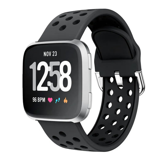 Breathable Silicone Fitbit Versa & Sense Bands BandsCo Straps