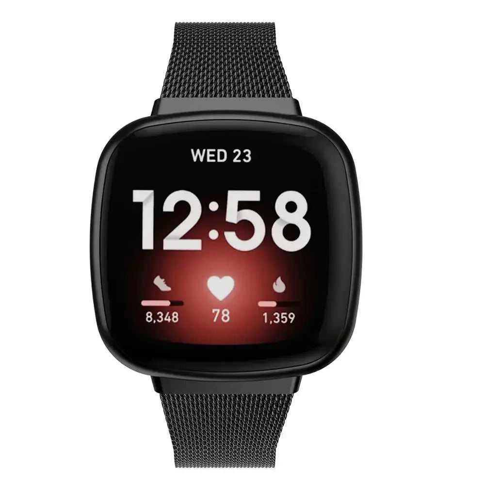 Fitbit Versa & Sense Steel Band - Durable Modern Design BandsCo Straps