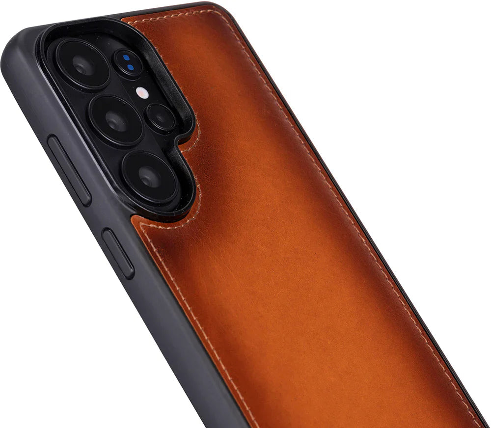 Magic Samsung Galaxy S26 Ultra Detachable Leather Wallet Case – Genuine Leather Phone Case for Everyday Carry | Minimal & Handcrafted Mizuri Leather