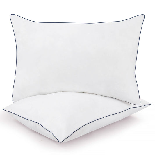 2-Pack: Royale Linens Gusseted Pillows Soft Hotel Quality DailySale