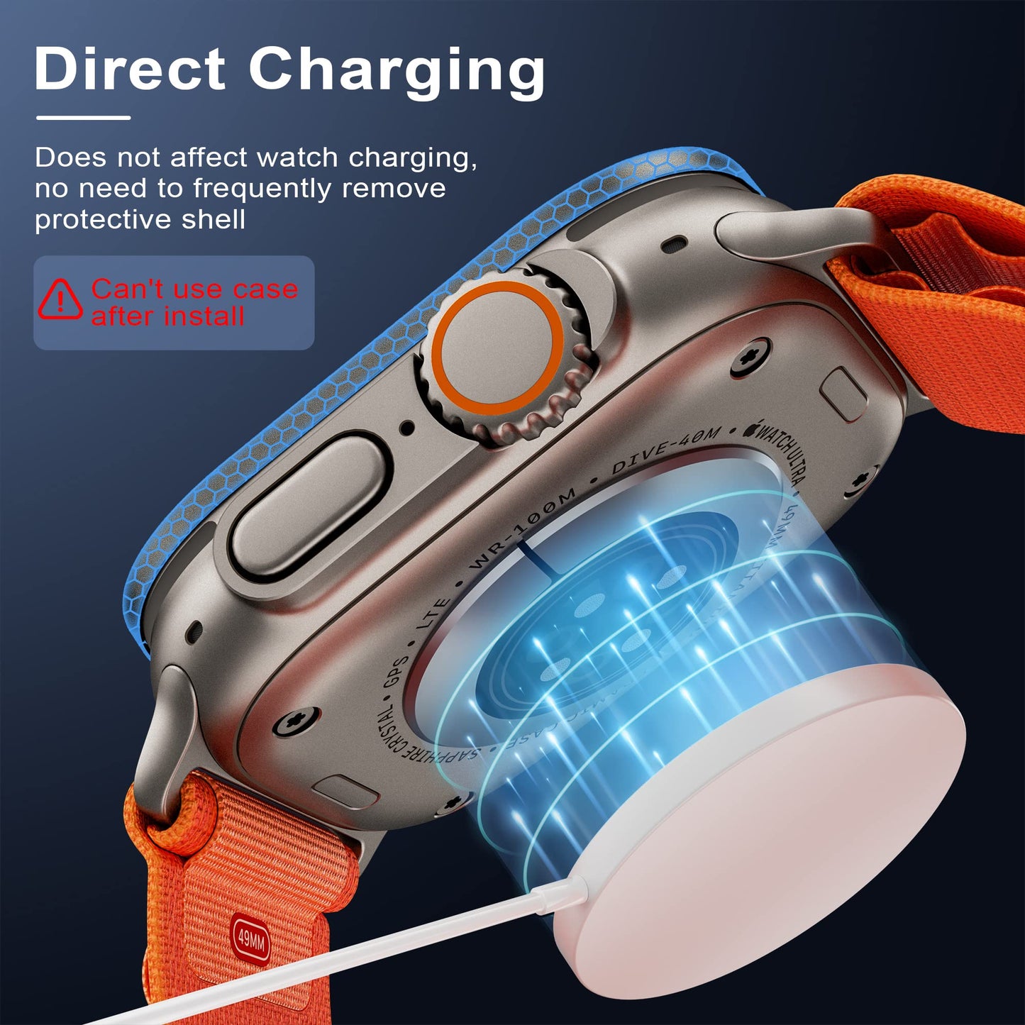 Tempered Glass cover For Apple Watch Ultra - Wristwatchstraps.co