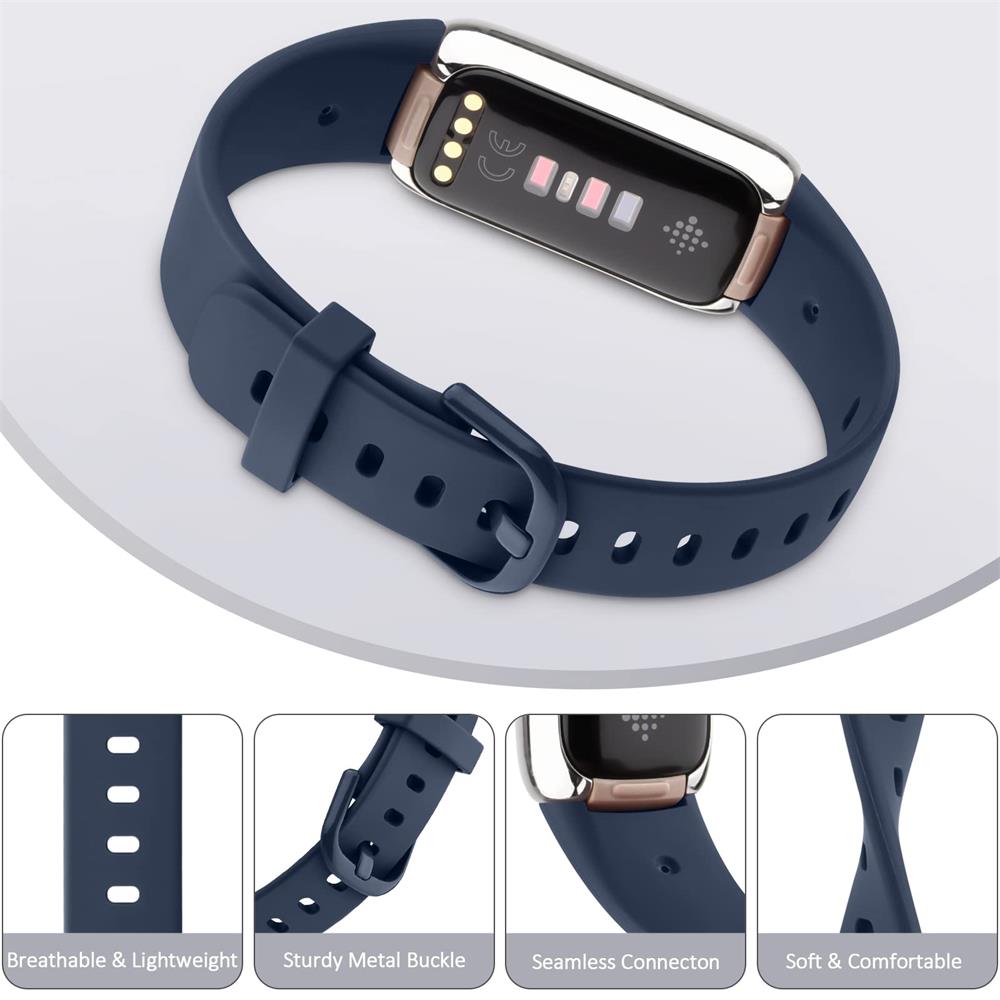 Silicone Sport Band For Fitbit Luxe - Wristwatchstraps.co