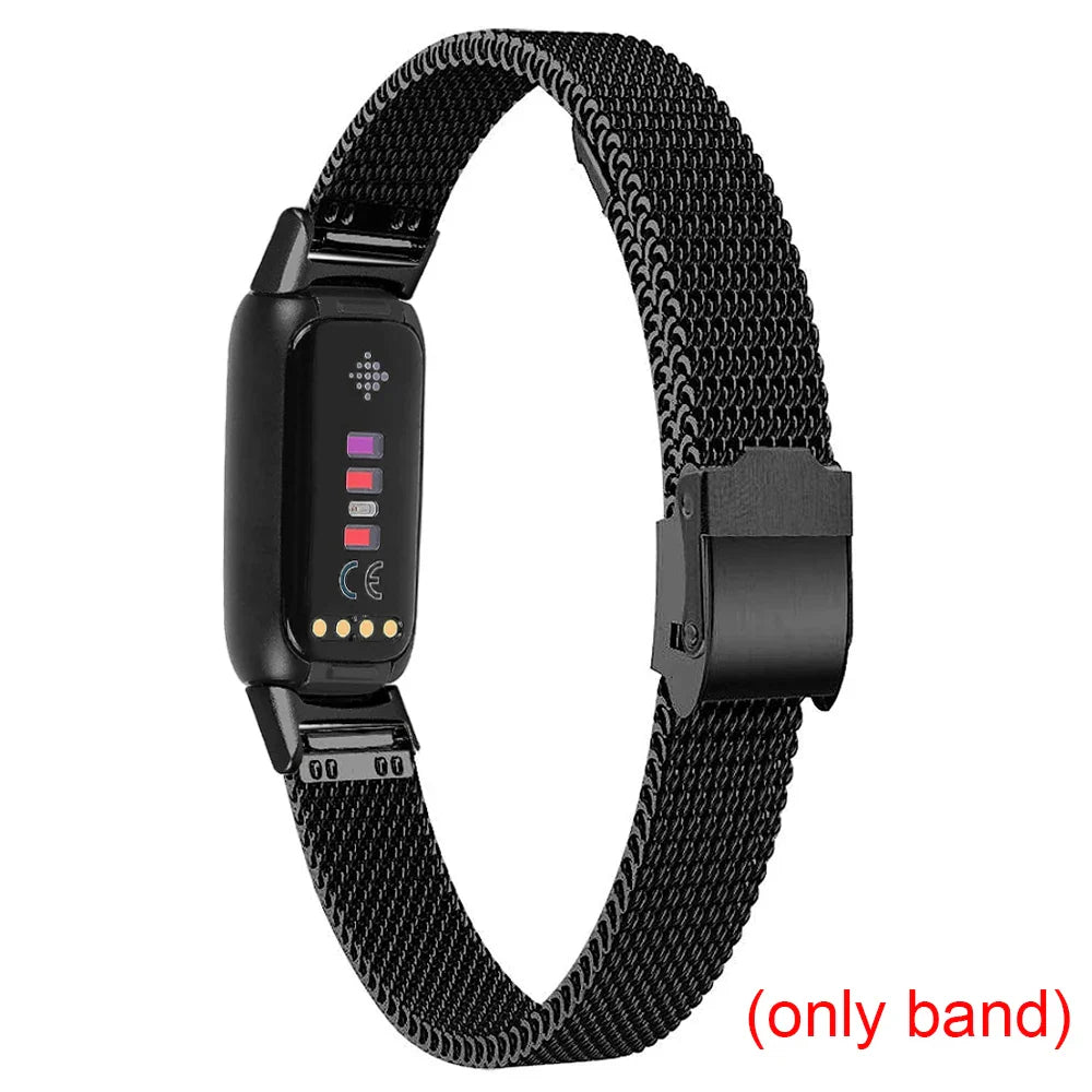 Stainless Steel Fitbit Luxe Band - Durable Elegant Design BandsCo Straps