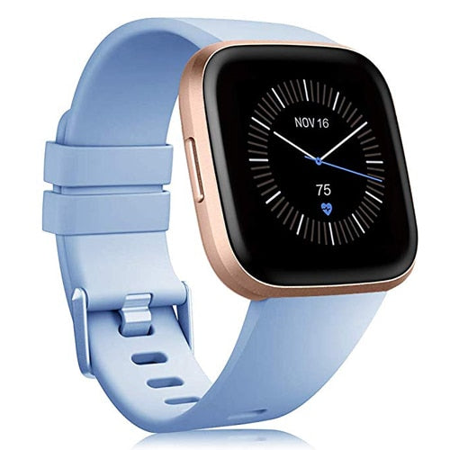 Silicone Strap with Buckle for Fitbit Versa2/Versa/Lite - Wristwatchstraps.co