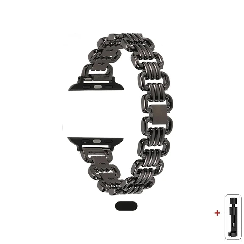 Apple Watch Metal Band - Luxury Chain Strap - Sleek Design BandsCo Straps