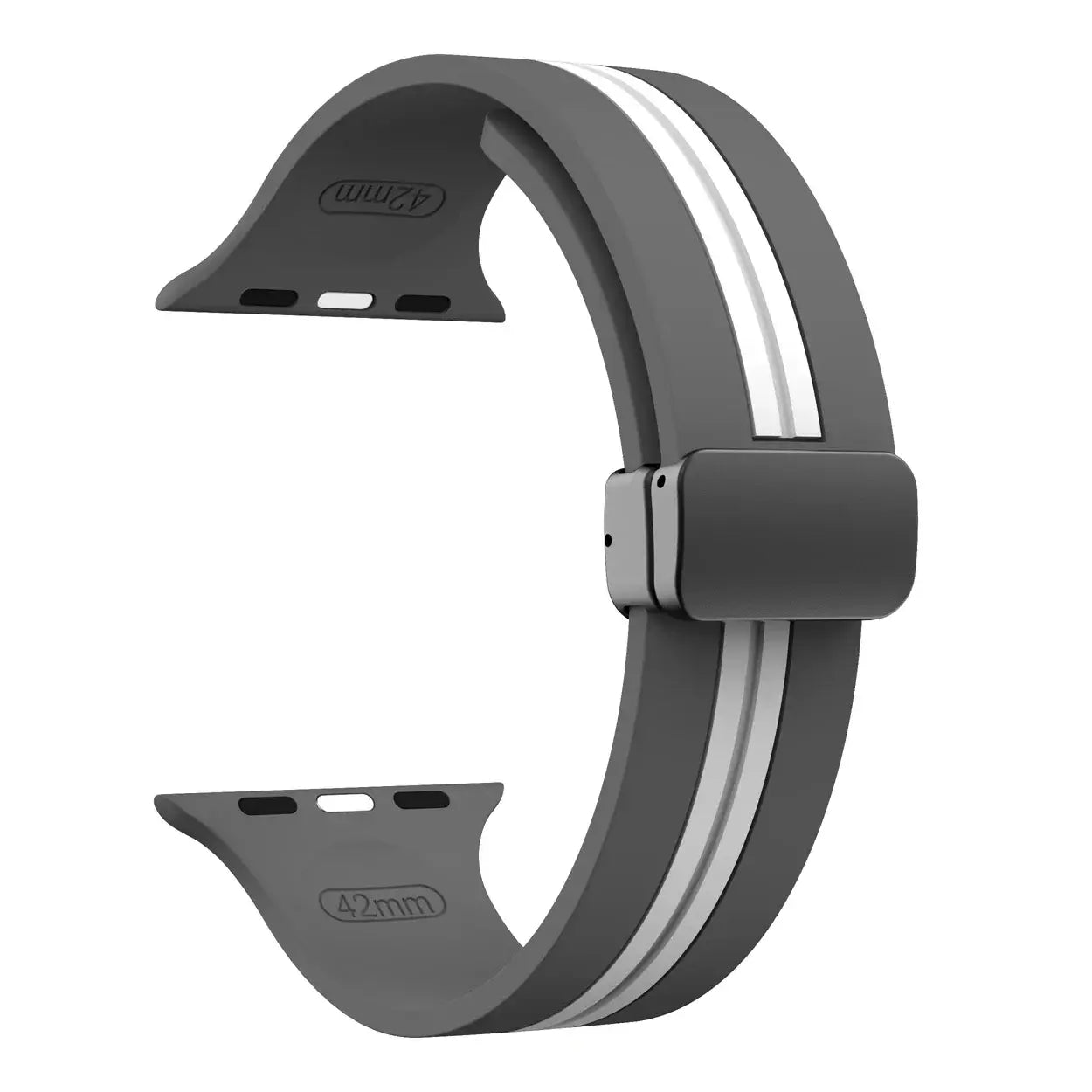 Apple Watch Silicone Strap - Durable Magnetic Closure Design BandsCo Straps