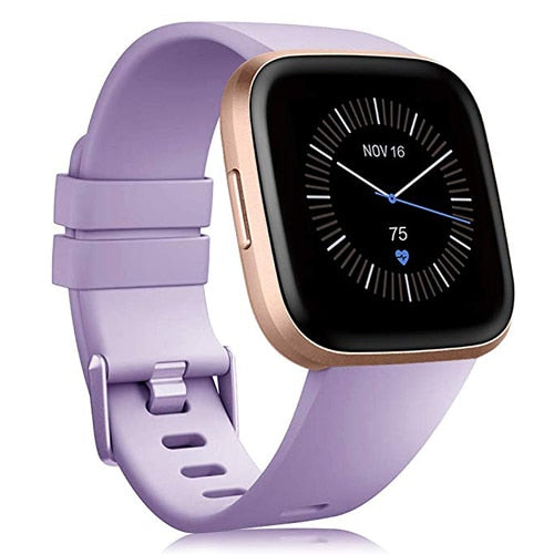 Silicone Strap with Buckle for Fitbit Versa2/Versa/Lite - Wristwatchstraps.co