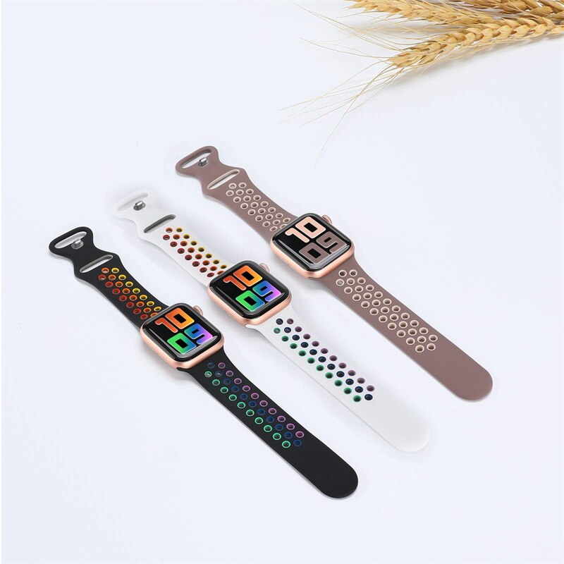 Sport Silicone Strap for Apple Watch - Wristwatchstraps.co