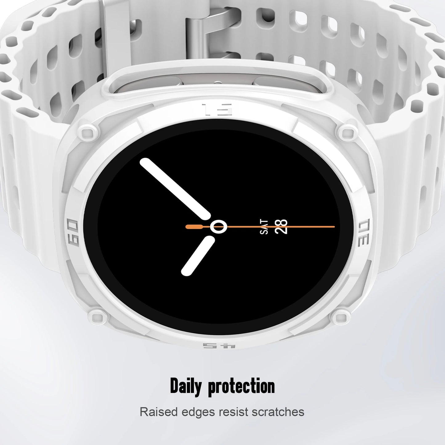 Galaxy Watch 8 Case 44mm/40mm – Protective PC Bumper Shell Wristwatchstraps.co