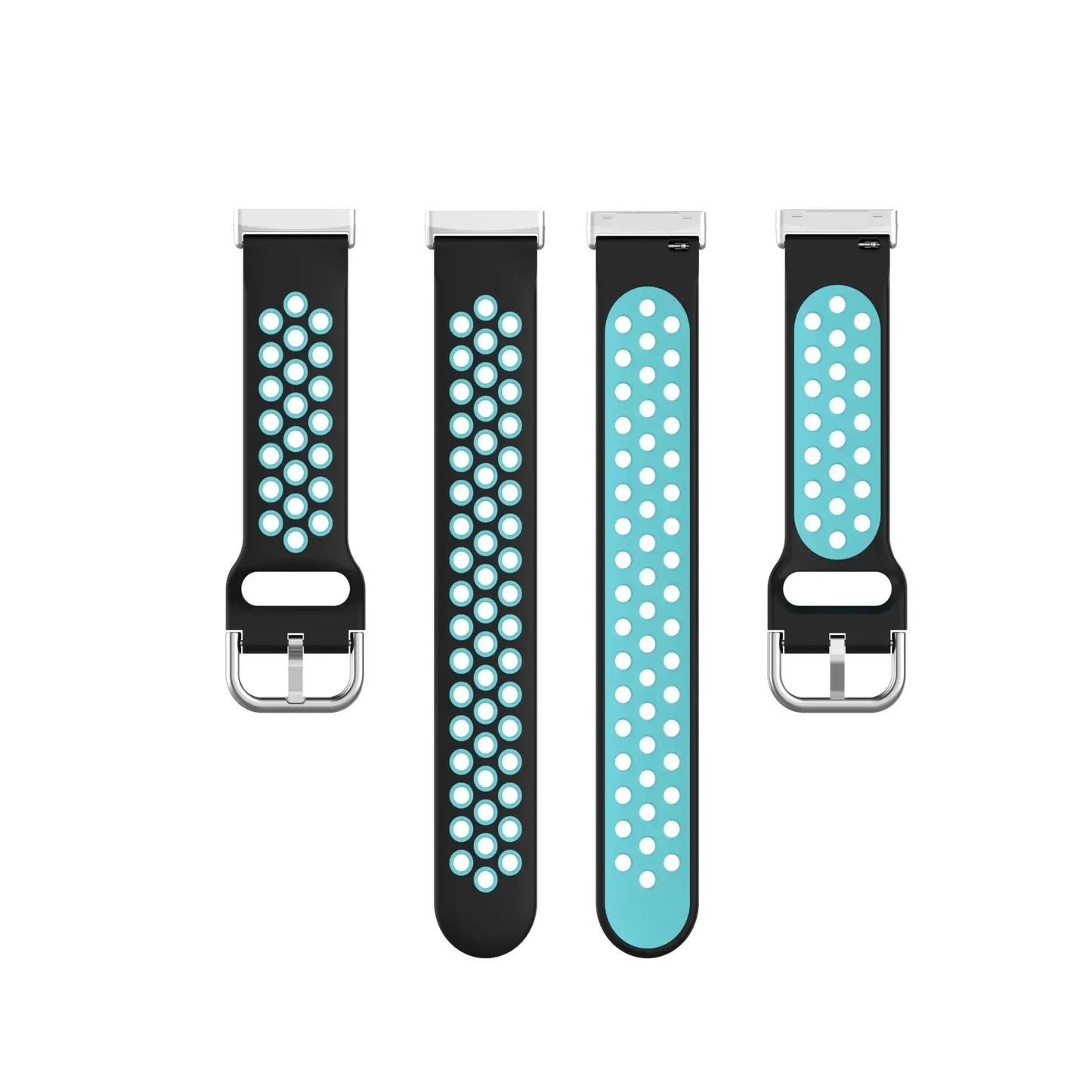 Fitbit Versa & Sense Silicone Band - Breathable Stylish Straps BandsCo Straps