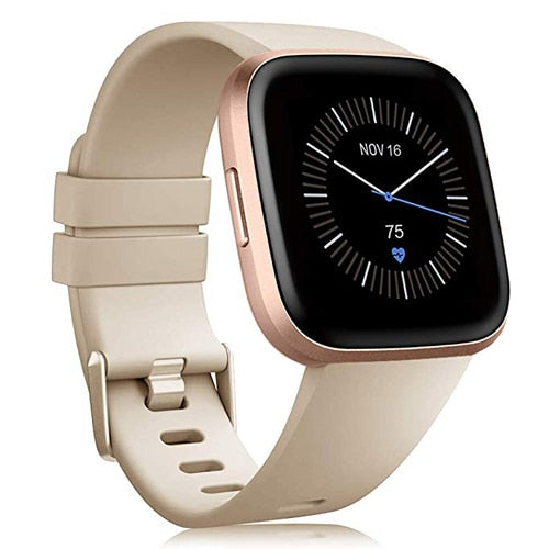 Silicone Strap with Buckle for Fitbit Versa2/Versa/Lite - Wristwatchstraps.co