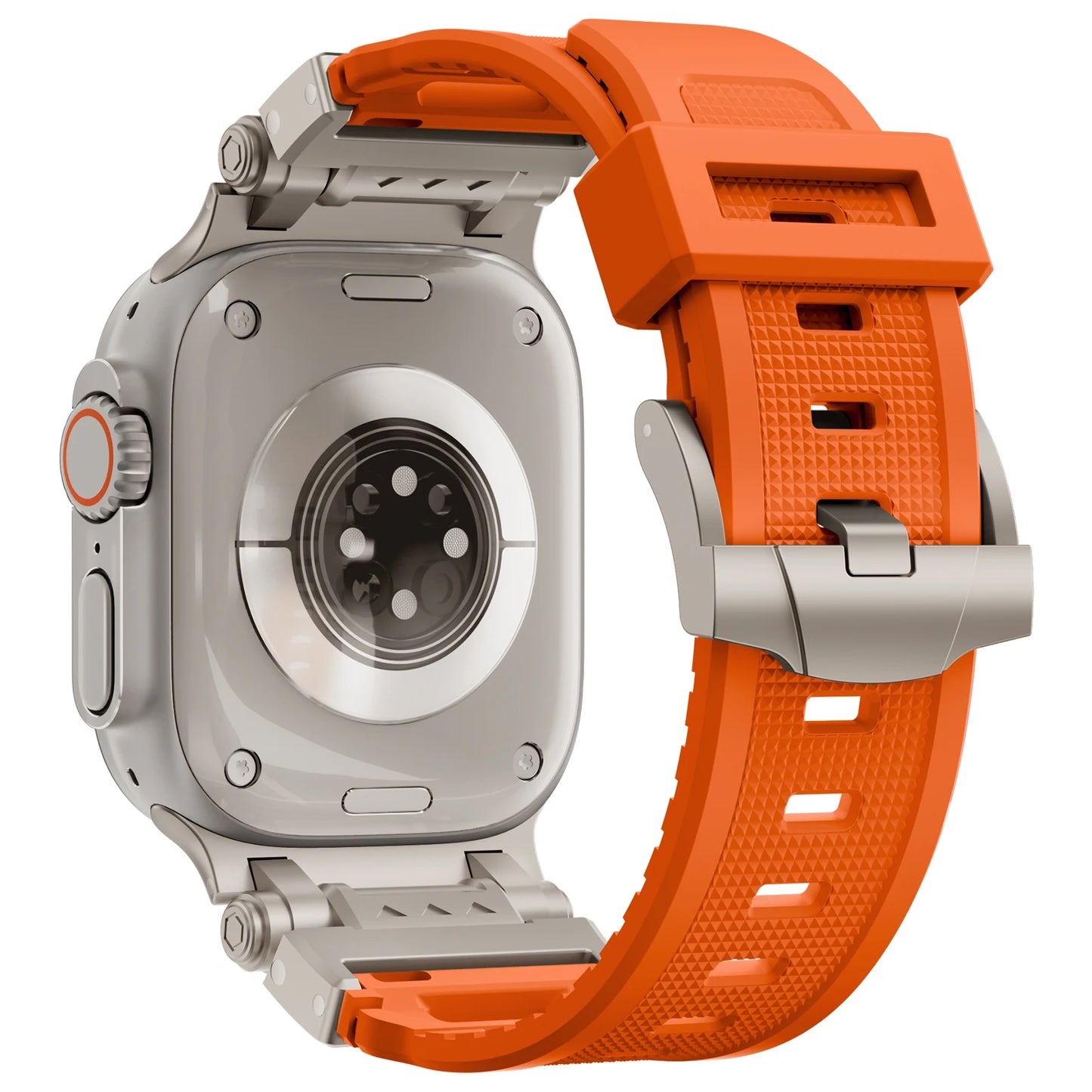 Rugged Sport FKM Rubber Strap for Apple Watch Ultra