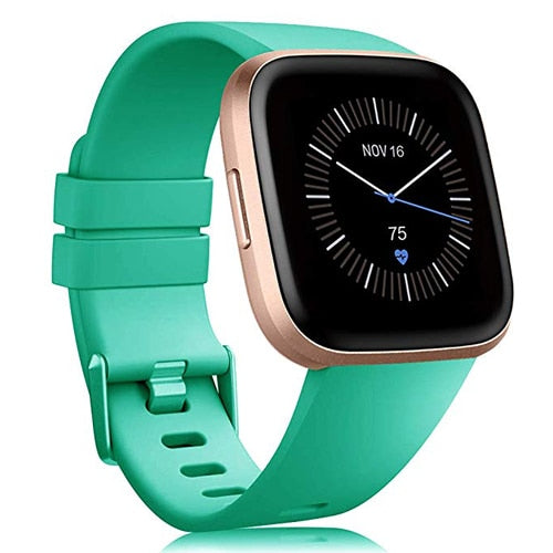 Silicone Strap with Buckle for Fitbit Versa2/Versa/Lite - Wristwatchstraps.co