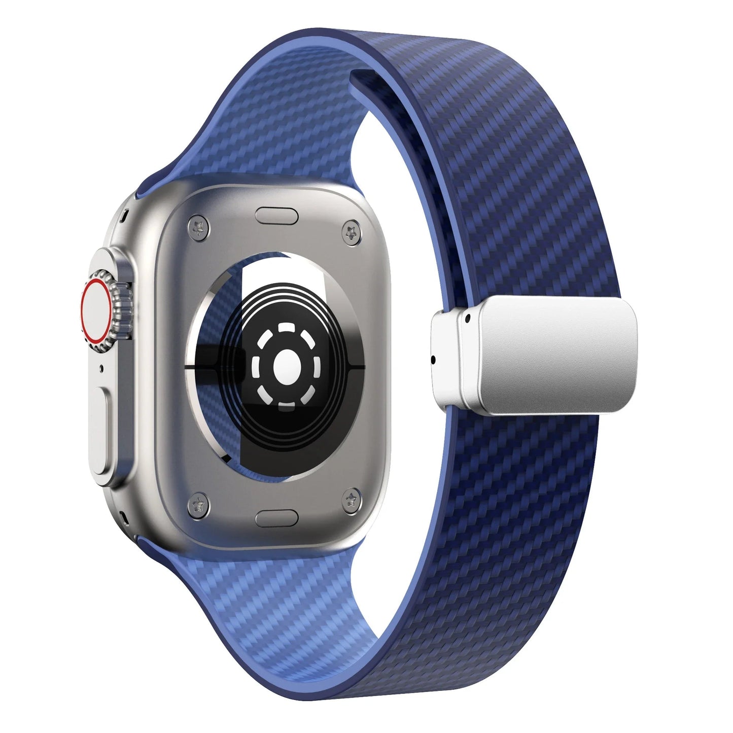 Apple Watch Silicone Strap - Magnetic Buckle, Durable Design BandsCo Straps