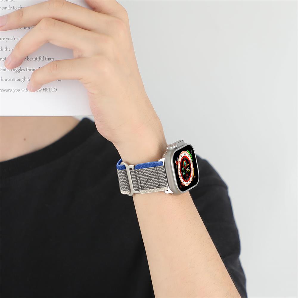 Travel Loop Velcro Nylon Band for Apple Watch - Wristwatchstraps.co