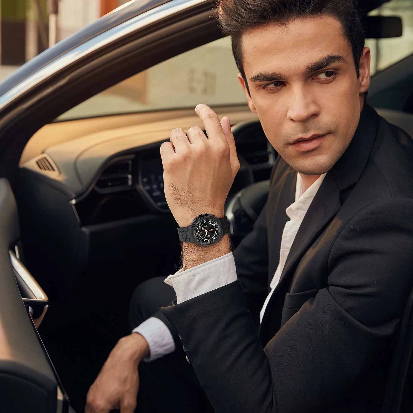 Galaxy Watch 8 Stainless Steel Band – Stylish Metal Bracelet Wristwatchstraps.co