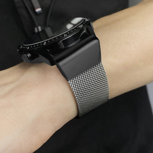 Garmin Stainless Steel Band - Durable Metal Strap Bracelet BandsCo Straps