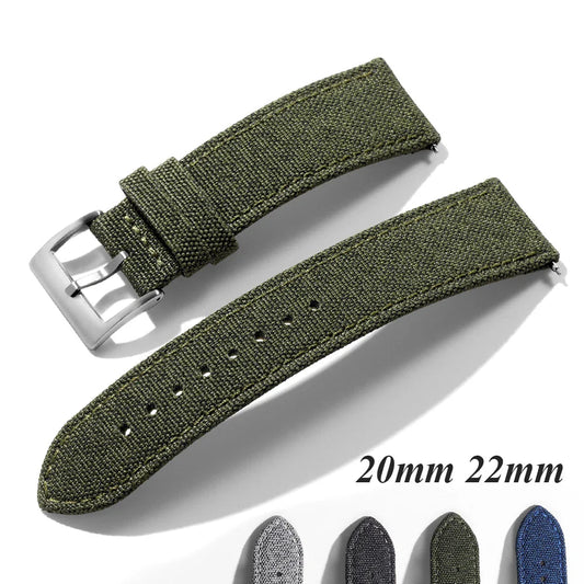 COROS Sailcloth Nylon Watch Strap Quick Release Band, Waterproof, Unisex BandsCo Straps