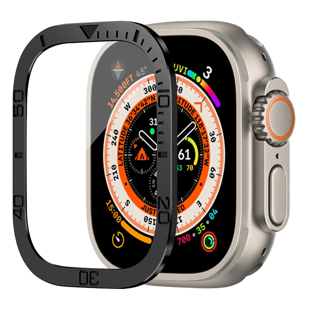 Tempered Glass cover For Apple Watch Ultra - Wristwatchstraps.co