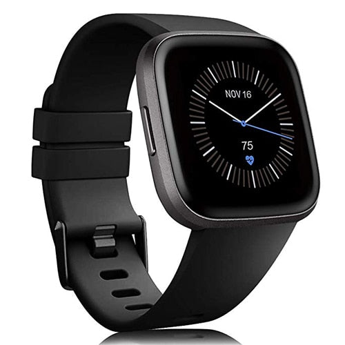 Silicone Strap with Buckle for Fitbit Versa2/Versa/Lite - Wristwatchstraps.co