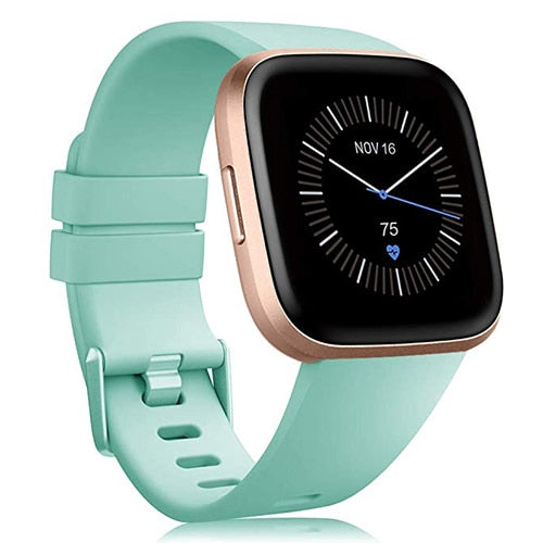 Silicone Strap with Buckle for Fitbit Versa2/Versa/Lite - Wristwatchstraps.co
