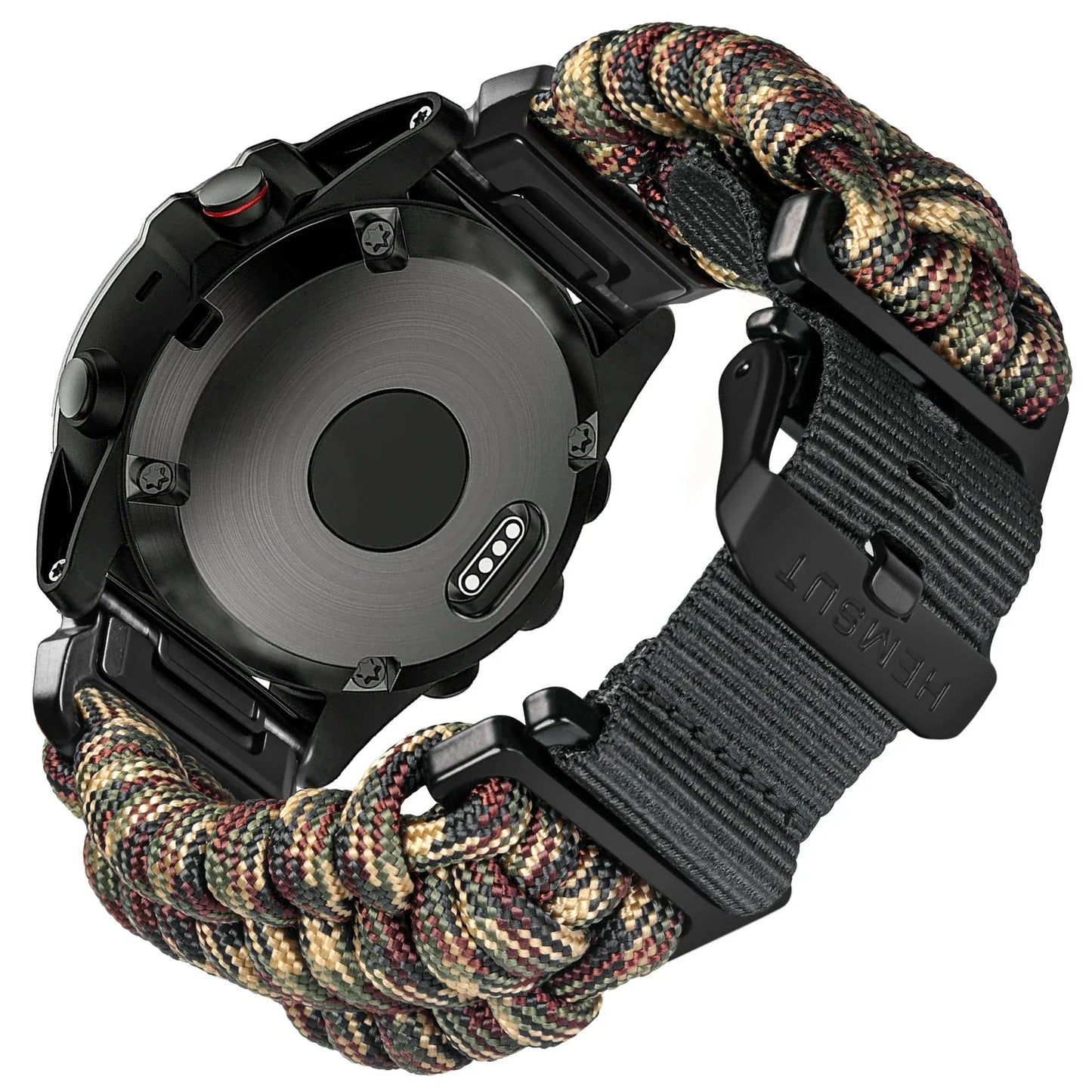 Garmin Paracord Watch Band Strap - Durable Sports Design BandsCo Straps