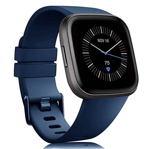 Silicone Strap with Buckle for Fitbit Versa2/Versa/Lite - Wristwatchstraps.co