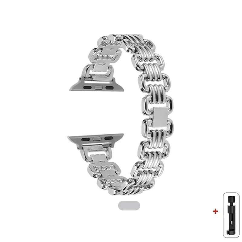 Apple Watch Metal Band - Luxury Chain Strap - Sleek Design BandsCo Straps