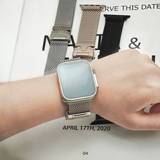 Apple Watch Milanese Strap - Premium Loop Bracelet Band BandsCo Straps