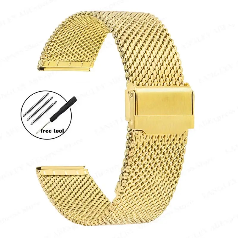Ticwatch Milanese Mesh Band - Premium Stylish Design BandsCo Straps