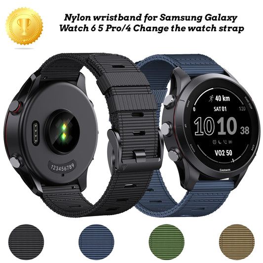 Amazfit Nylon Loop Band for Smartwatch Breathable Comfort Strap BandsCo Straps