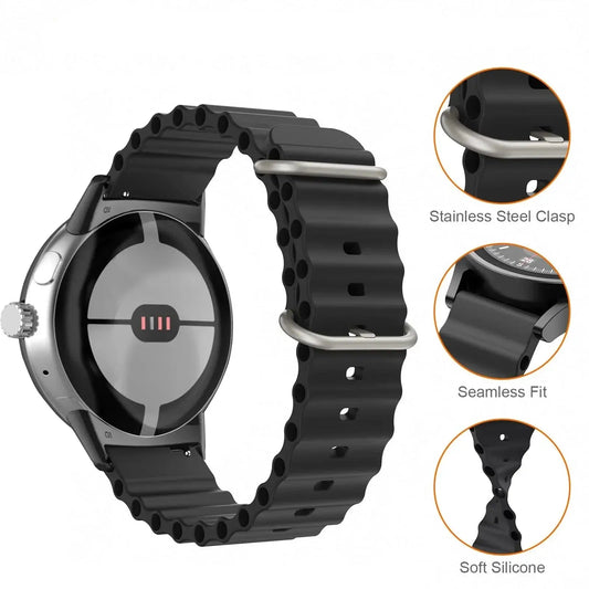 Google Pixel Silicone Strap - Comfortable, Waterproof Design BandsCo Straps