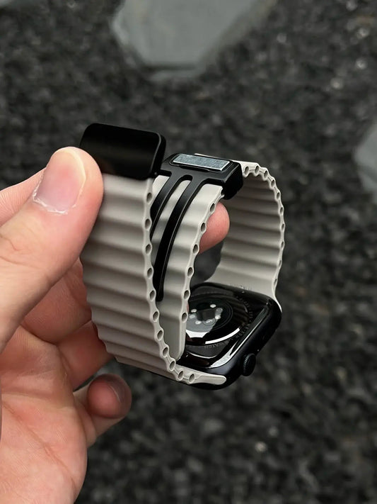 Apple Watch Silicone Strap - Soft Flexible Magnetic Design BandsCo Straps