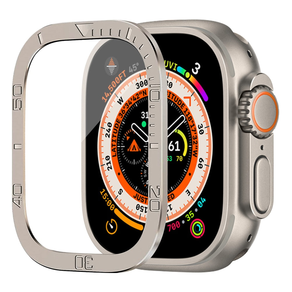 Tempered Glass cover For Apple Watch Ultra - Wristwatchstraps.co