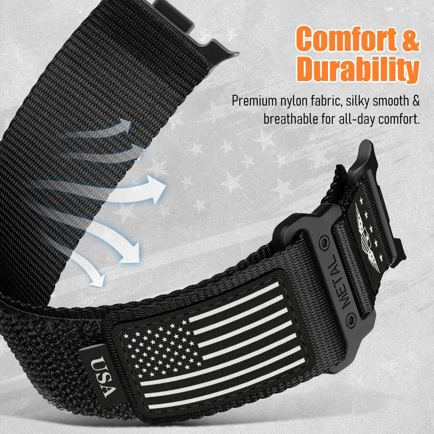 Galaxy Watch 8 USA Trail Loop Band – Breathable, Durable & Adjustable Wristwatchstraps.co
