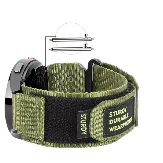 Motorola Moto Smartwatch Band - Quick Release Nylon Sport Strap Camouflage BandsCo Straps