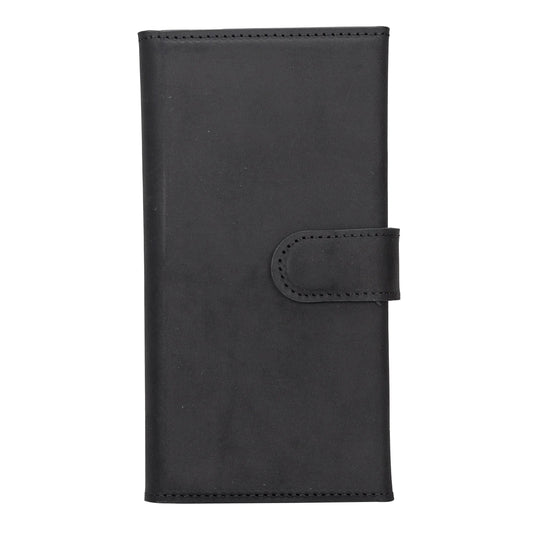iPhone 14 Plus Leather Wallet Case Detachable RFID – Santa Mizuri Leather