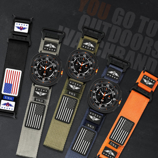 Galaxy Watch 8 USA Trail Loop Band – Breathable, Durable & Adjustable Wristwatchstraps.co