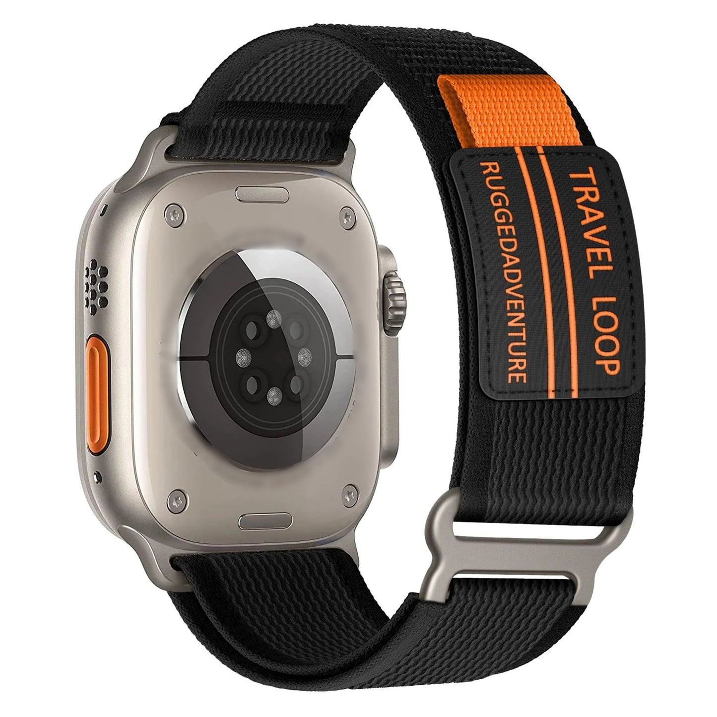 Travel Loop Velcro Nylon Band for Apple Watch - Wristwatchstraps.co