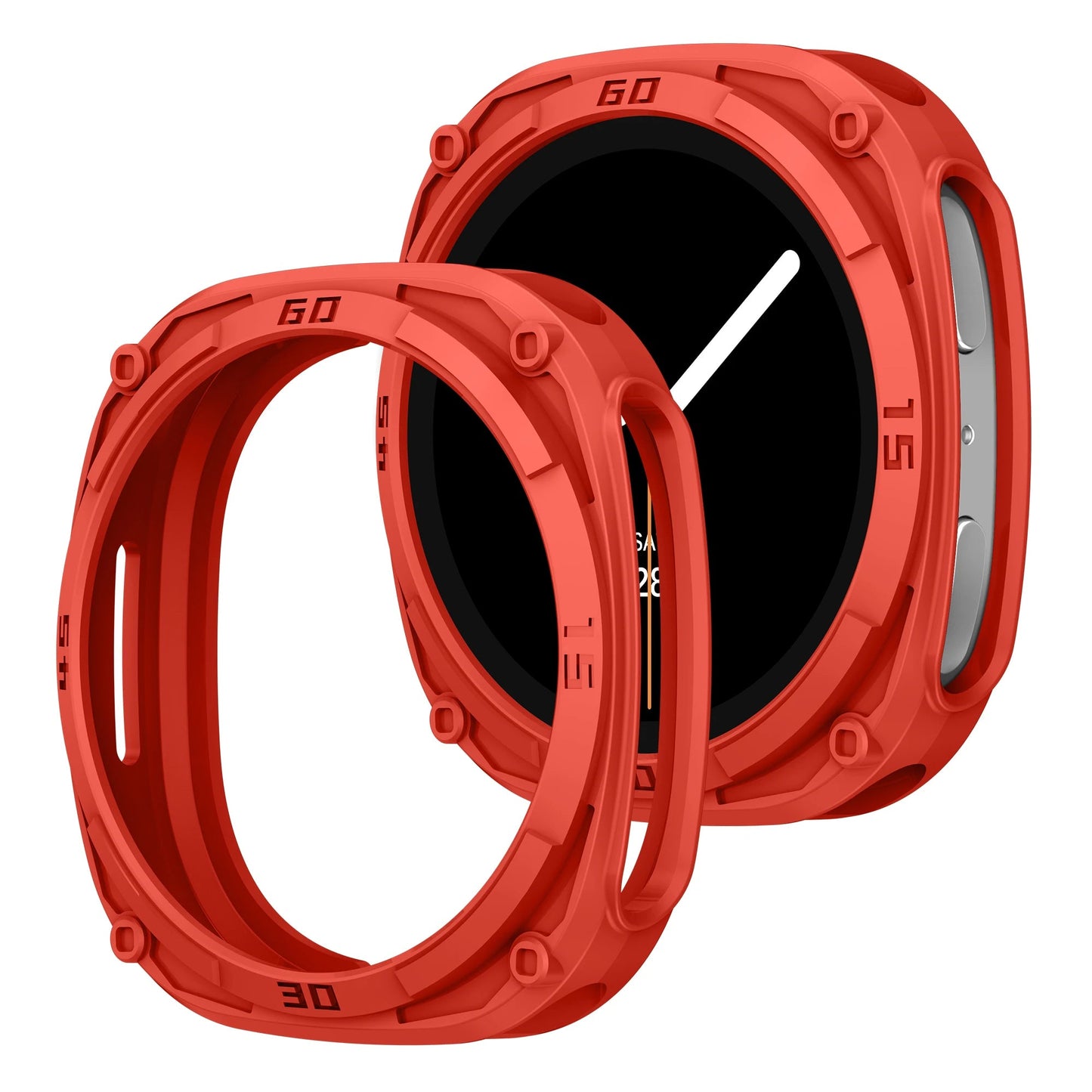 Galaxy Watch 8 Case 44mm/40mm – Protective PC Bumper Shell Wristwatchstraps.co