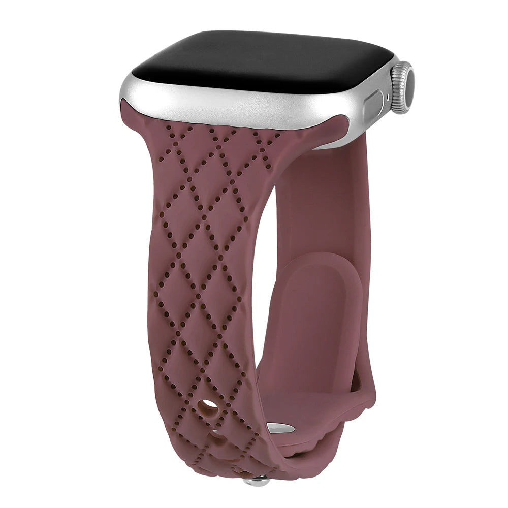 Slim Soft Silicone Strap for Apple Watch - Wristwatchstraps.co