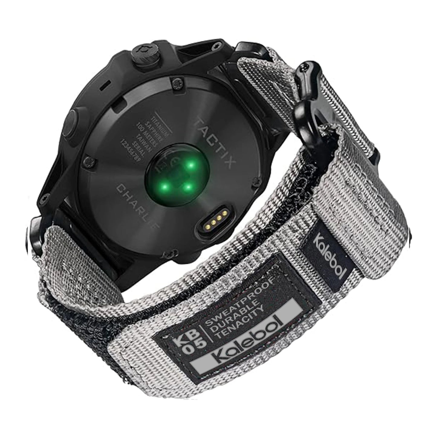 Garmin Nylon Loop Strap - Breathable Tactical Sports Band BandsCo Straps