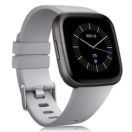 Silicone Strap with Buckle for Fitbit Versa2/Versa/Lite - Wristwatchstraps.co