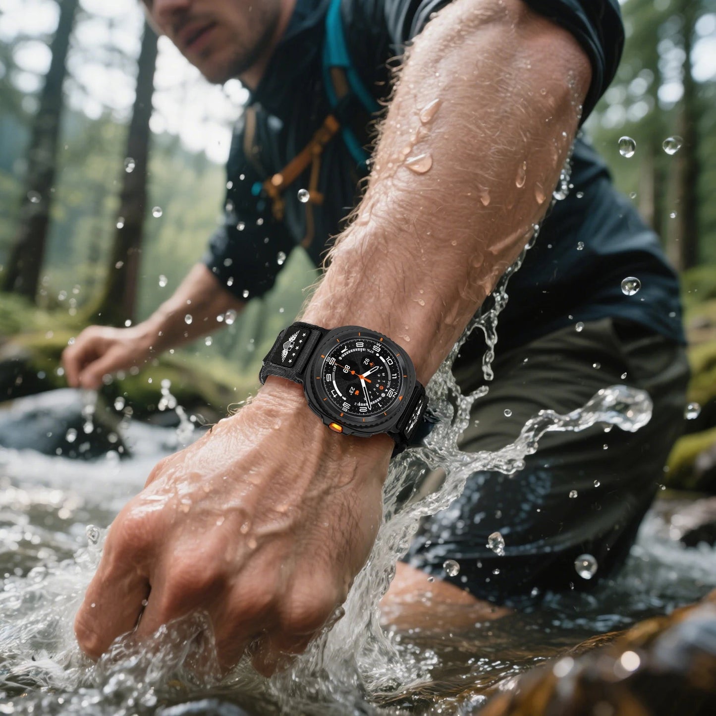 Galaxy Watch 8 USA Trail Loop Band – Breathable, Durable & Adjustable Wristwatchstraps.co