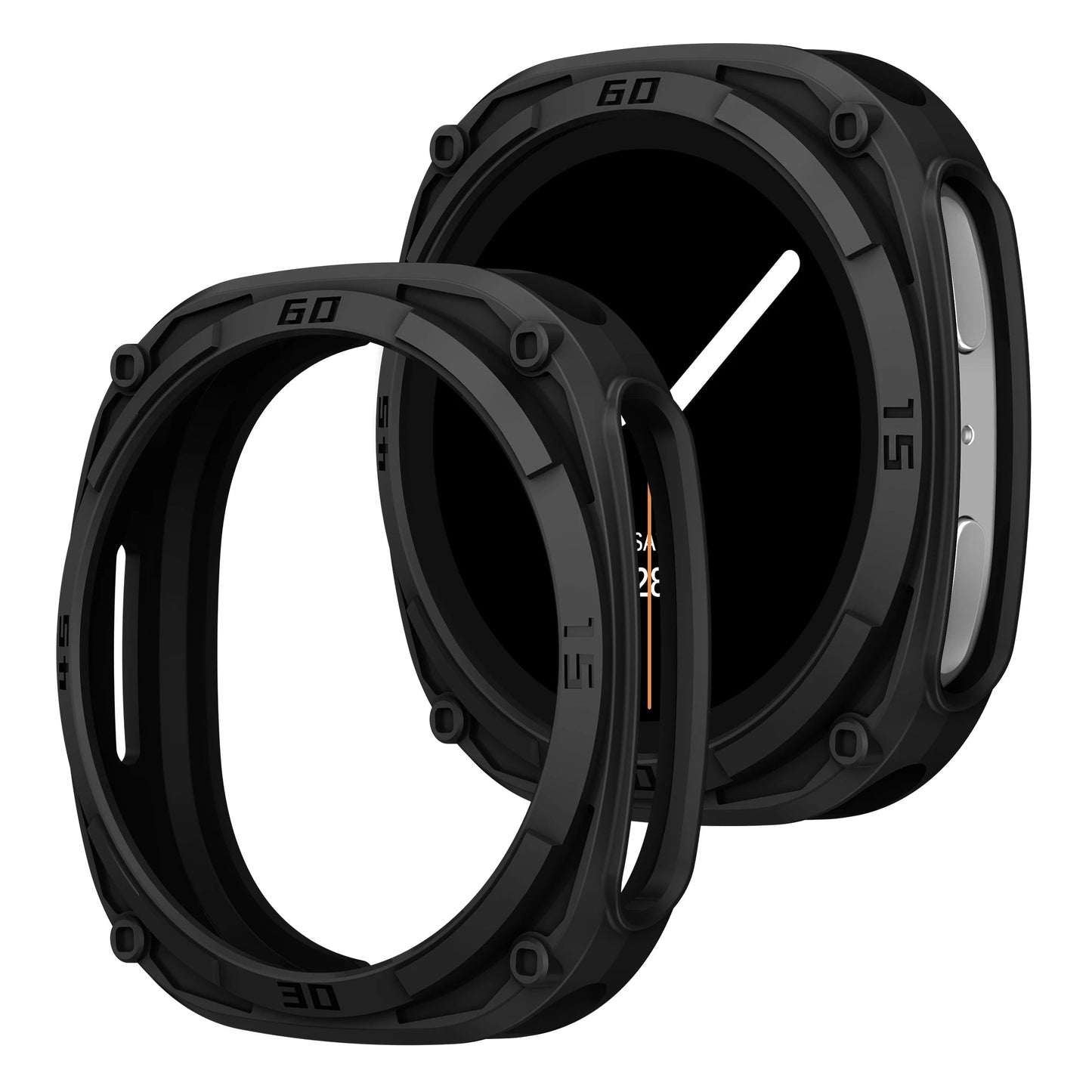 Galaxy Watch 8 Case 44mm/40mm – Protective PC Bumper Shell Wristwatchstraps.co